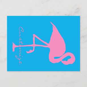 Pink Flamingo Thunder_Cove Postcard