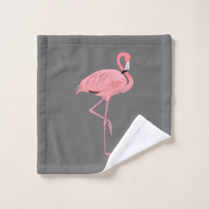 Pink Flamingo Wash Cloth