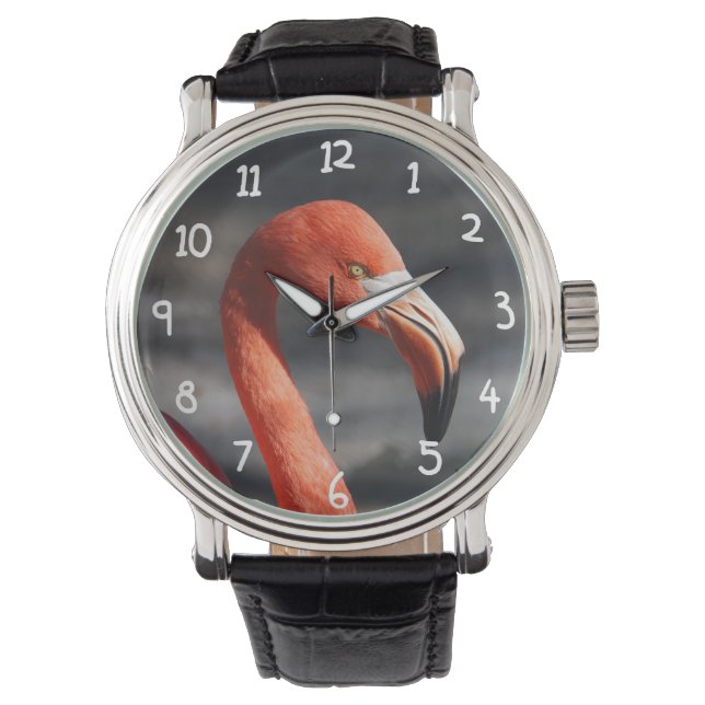 Pink Flamingo Watch (Front)