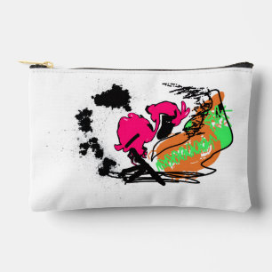 Pink flamingo WILDONE  Accessory Pouch