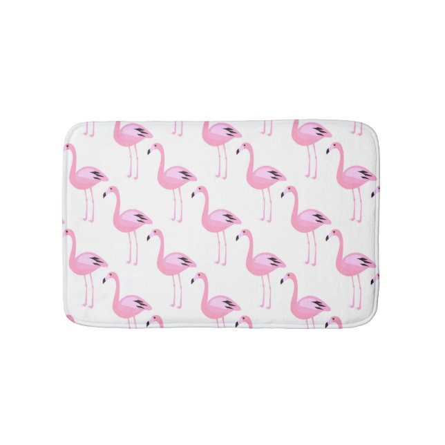 Pink Flamingos 2 Bath Mat (Front)