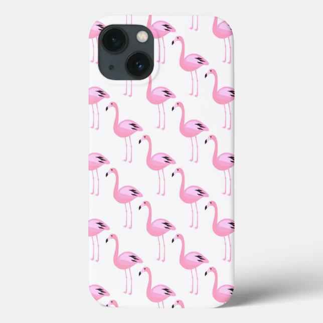 Pink Flamingos 2 Case-Mate iPhone Case (Back)