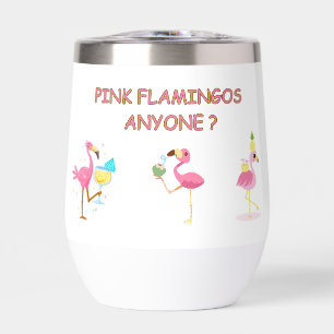 PINK FLAMINGOS ANYONE? funny dinking flamingos