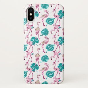 Pink Flamingos iPhone X Case