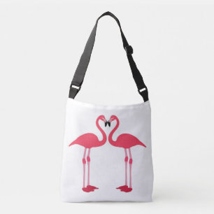 Pink Flamingos Cross Over Bag