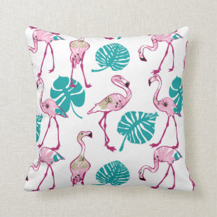 Pink Flamingos Cushion