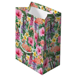 Pink Flamingos Medium Gift Bag