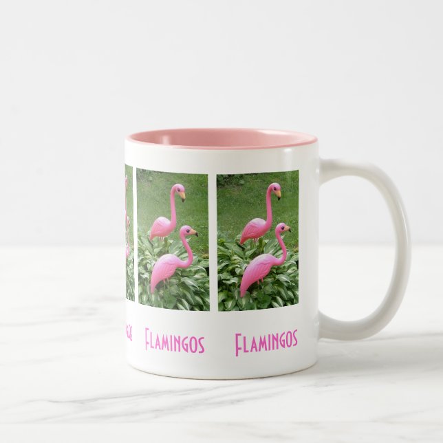 PINK FLAMINGOS mug (Right)