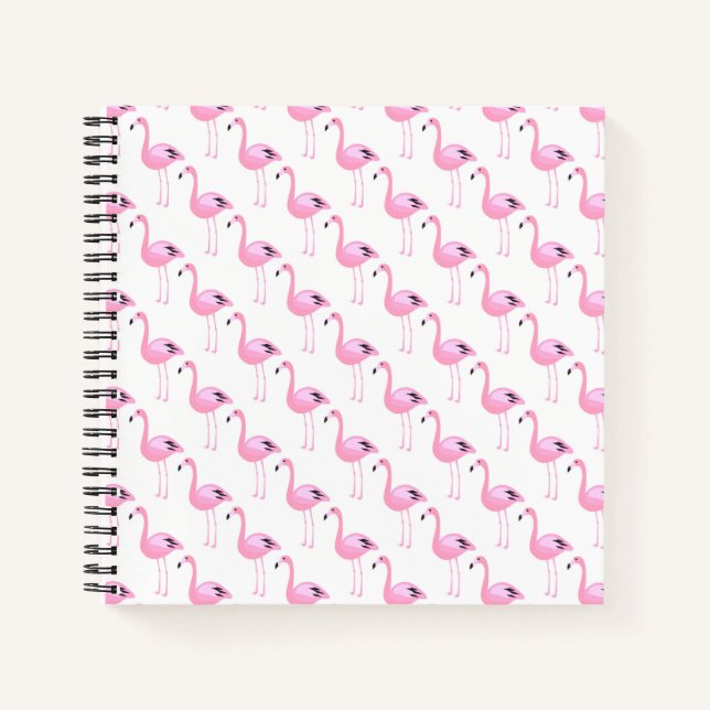 Pink Flamingos Notebook (Front)