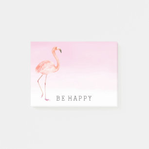 Pink Flamingos Personalised Post-it Notes