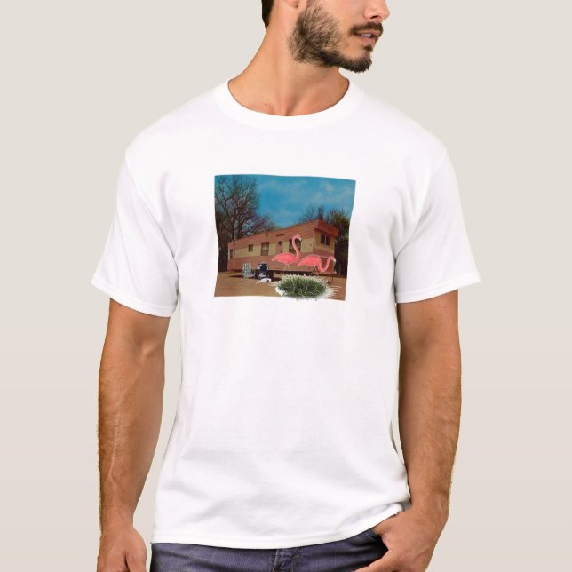 Pink Flamingos T-Shirt (Front)