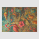 Pink Flamingos – Tropical Coastal Decoupage