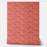 Pink flamingos  wallpaper<br><div class="desc">This tropical design features an allover pattern of pink and coral coloured flamingos.</div>