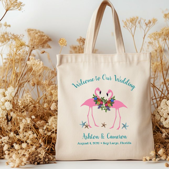 Pink Flamingos Wedding Welcome Bag (Creator Uploaded)