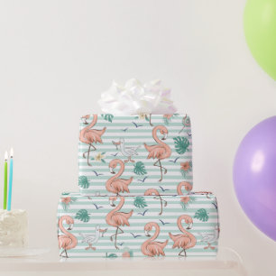 Pink Flamingos  Wrapping Paper