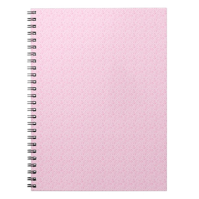Pink Flannel Notebook (Front)