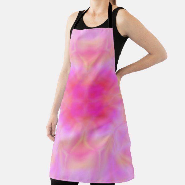 Pink Flare Apron (Insitu)
