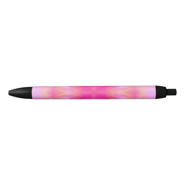 Pink Flare Black Ink Pen (Front)