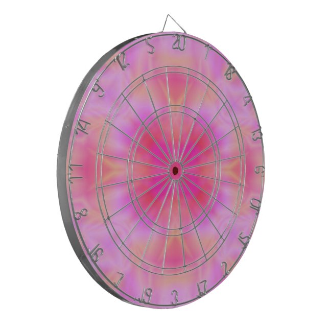 Pink Flare Dartboard (Front Left)