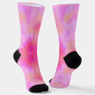 Pink Flare Socks