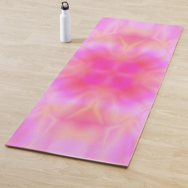Pink Flare Yoga Mat (In Situ)