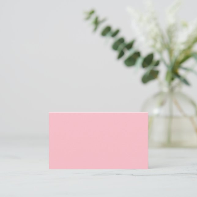 Pink Flat Place Card (Standing Front)