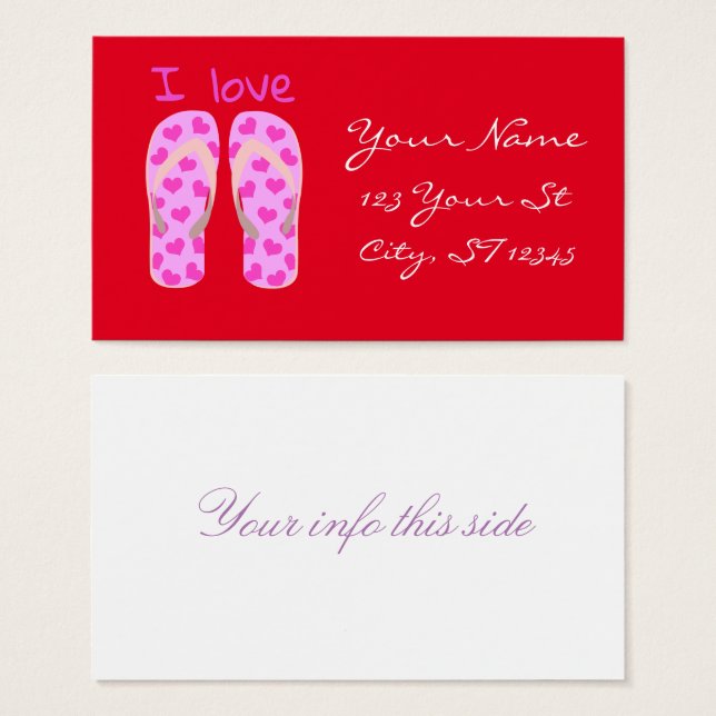 Pink Flip-Flops Thunder_Cove (Front & Back)