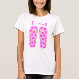 Pink Flip-Flops Thunder_Cove T-Shirt