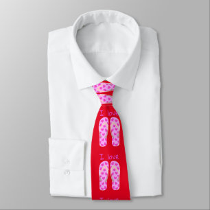 Pink Flip-Flops Thunder_Cove Tie