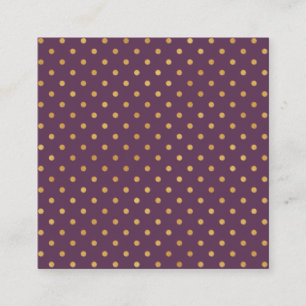 Pink Floral Bathroom Accessories Square Business Card