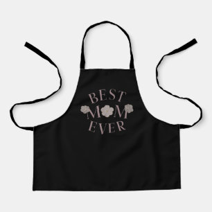 Pink Floral Best Mum Ever Apron
