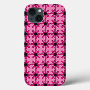 Pink Floral iPhone 13 Case