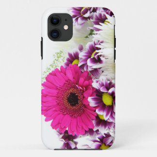 Pink floral iPhone 11 case