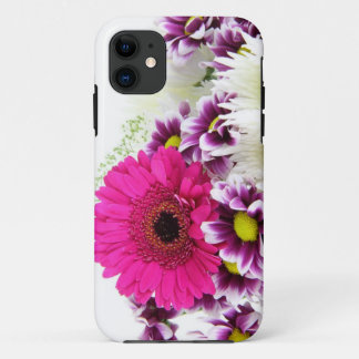Pink floral iPhone 11 case