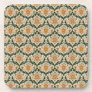 Pink Floral Coaster