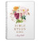 Pink Floral Cross Personalised Bible Study