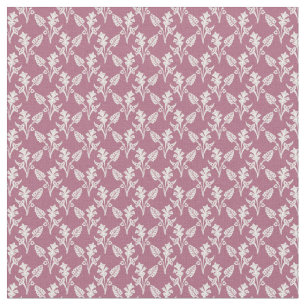 Pink floral designs fabric