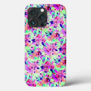 Pink Floral Flower Case-Mate iPhone Case