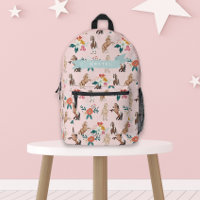 Pink Floral Horse/Pony Pattern Girl