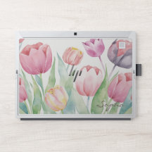 Pink Floral HP Elite x2 1013 G3