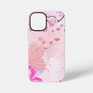 pink floral iPhone 12 mini case