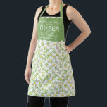 Pink Floral Lemons Citrus Queen of the Kitchen Apron<br><div class="desc">Add a fresh and stylish touch to your kitchen with the Pink Floral Lemons Citrus Queen of the Kitchen Apron. Featuring a charming mix of pink flowers and vibrant yellow lemons, this apron brings a cheerful and elegant feel to your cooking experience. Perfect for baking, meal prep, or hosting, it...</div>