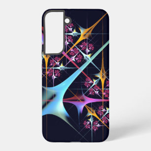Pink Floral Modern Abstract Art Color Pattern #01 Samsung Galaxy Case
