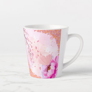 Pink Floral Mug