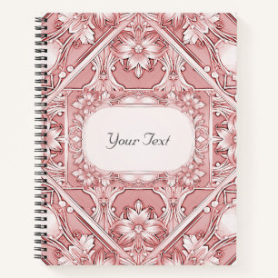 Pink Floral Notebook