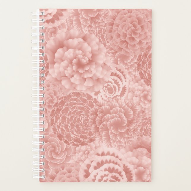 Pink Floral Planner (Front)