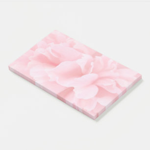 Pink Floral Pretty Peony Post-it Notes