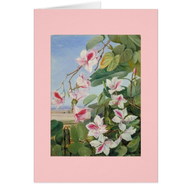 Pink Floral Spring Party Shower Peace Love Destiny (Front)