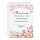 Pink Floral Tea With Bride To Be Bridal Shower