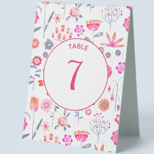 Pink Floral Wedding